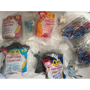 Vintage McDonald’s 90s lot 6 Hercules and Mulan